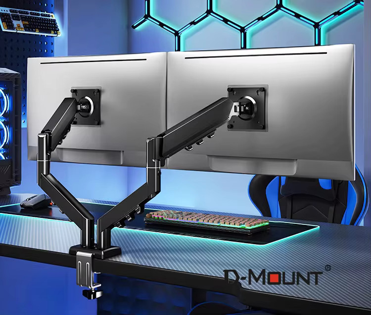 Tablet Lap Desk - D290 Dudukan Monitor Ganda untuk Desktop,