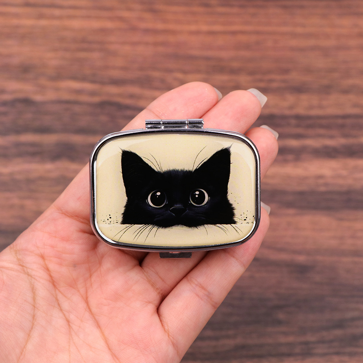 Tablet Cute Accessories - Kotak Penyimpanan Pil Portabel Saku Organizer