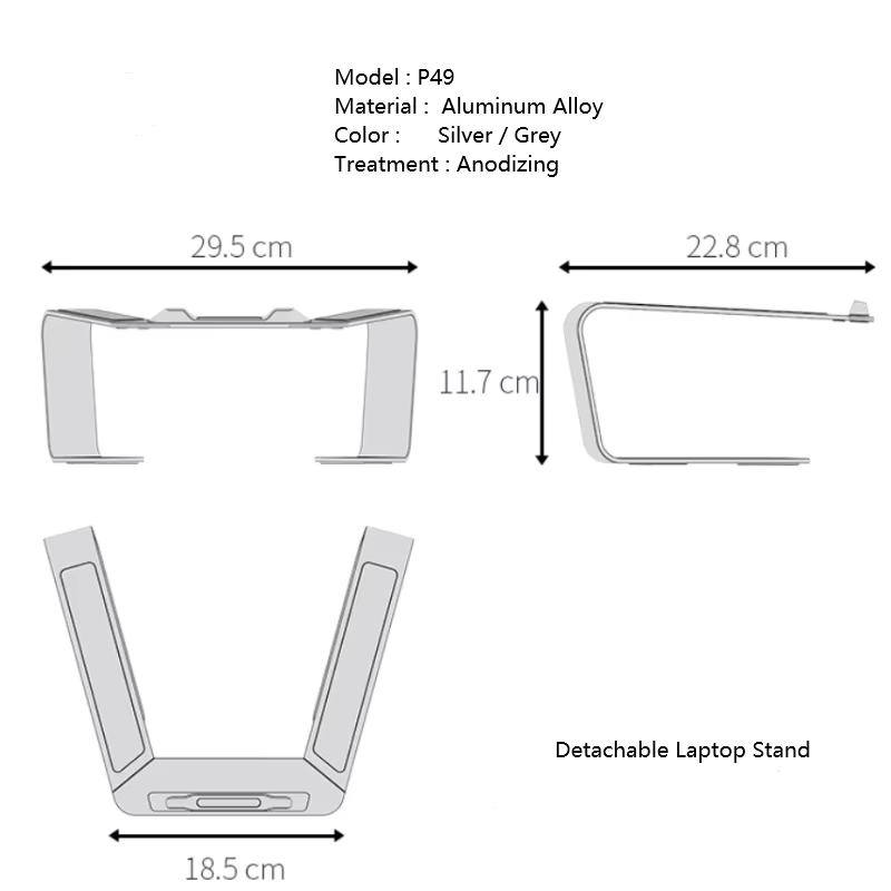 Dudukan Laptop Gaming Aluminiu - Cooling Stand Tablet ulasan dan harga