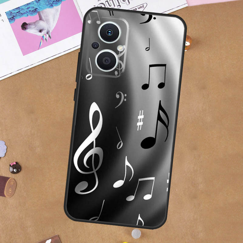 Casing Piano dengan Simbol Not - Oppo Reno 12 ulasan dan harga