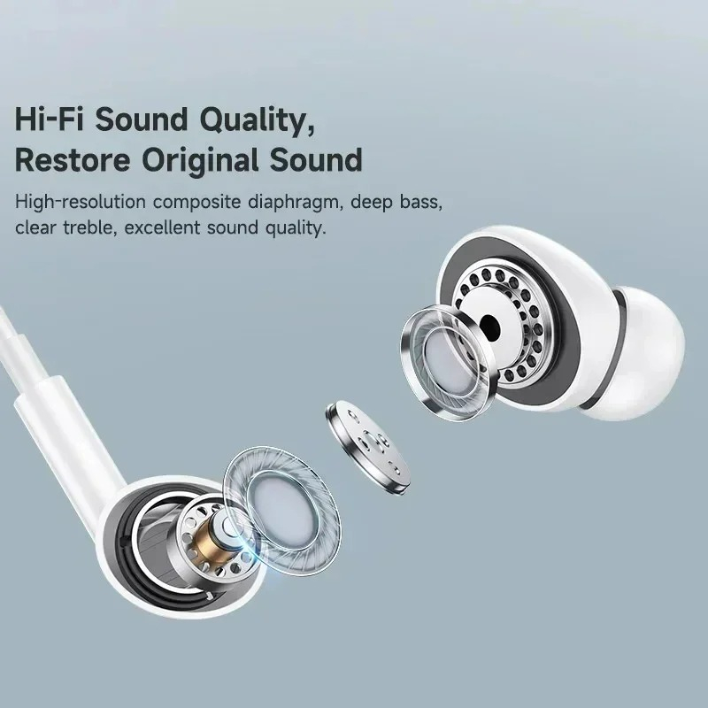 Earphone Kabel Asli untuk Xiao - Wired Earphone Lightning ulasan dan harga