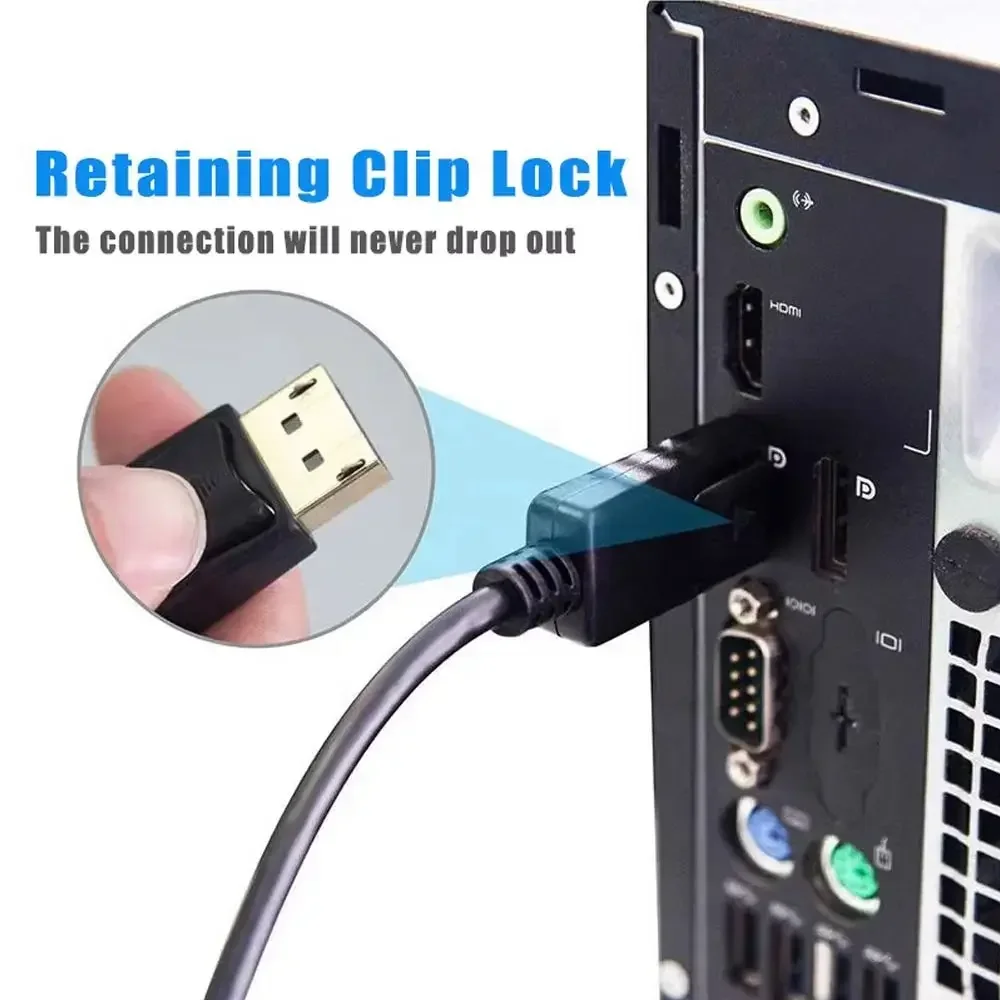 1,8M Kabel Adaptor DisplayPort - Tablet Lap Desk ulasan dan harga