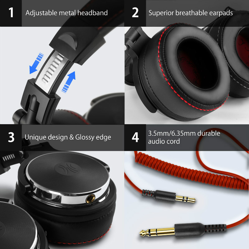 Headphone Berkabel OneOdio, Mo - Wired Earphone Lightning ulasan dan harga